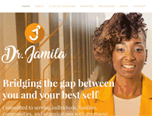 Tablet Screenshot of drjamila.com